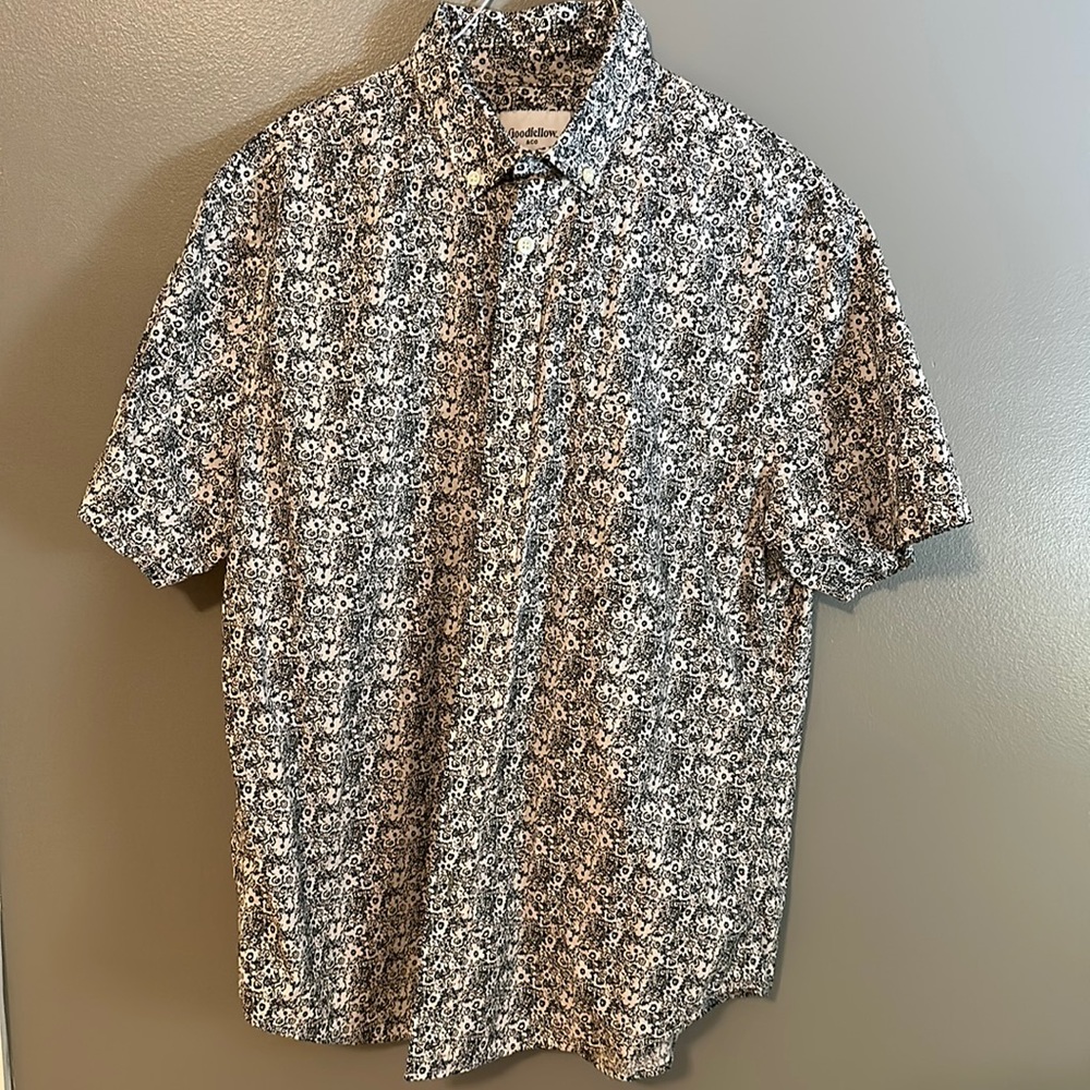 Men’s Large Goodfellow & Co Short Sleeve Button Down